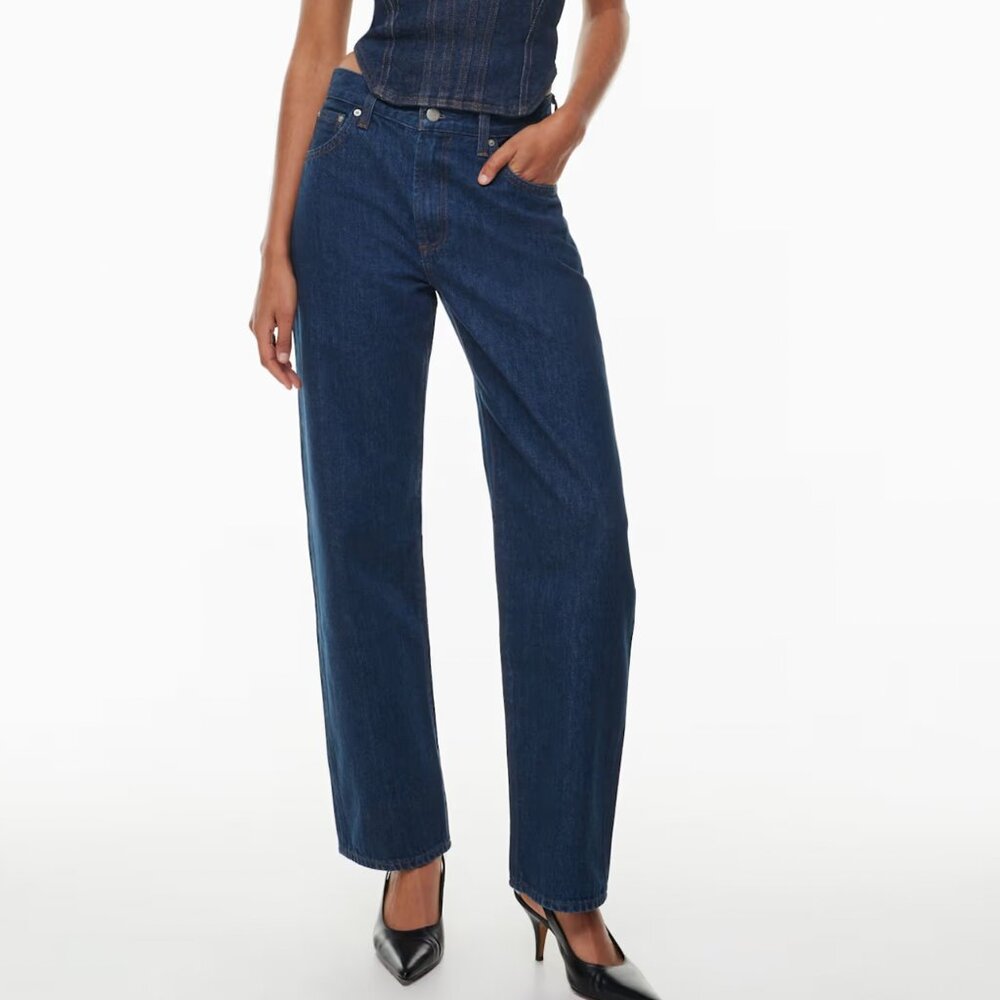 DENIM FORUM The '90s Marlo Hi-Rise Baggy Jean- SIZE 28